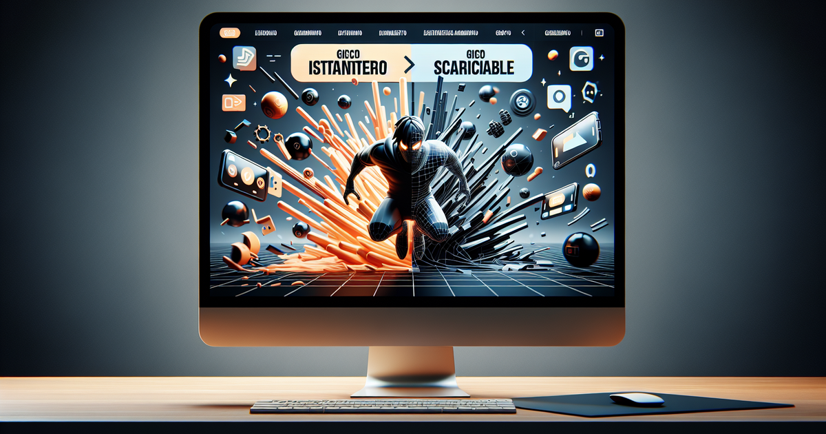 Gioco Istantaneo o Gioco Scaricabile?