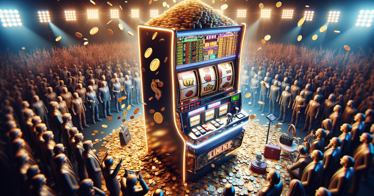 LE VINCITE CLAMOROSE ALLE SLOT MACHINE