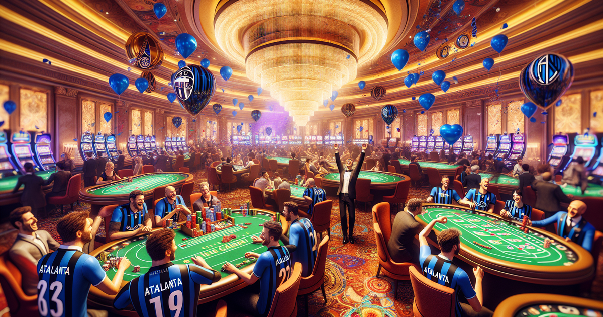 STARCASINÒ FESTEGGIA L’ATALANTA IN CHAMPIONS LEAGUE