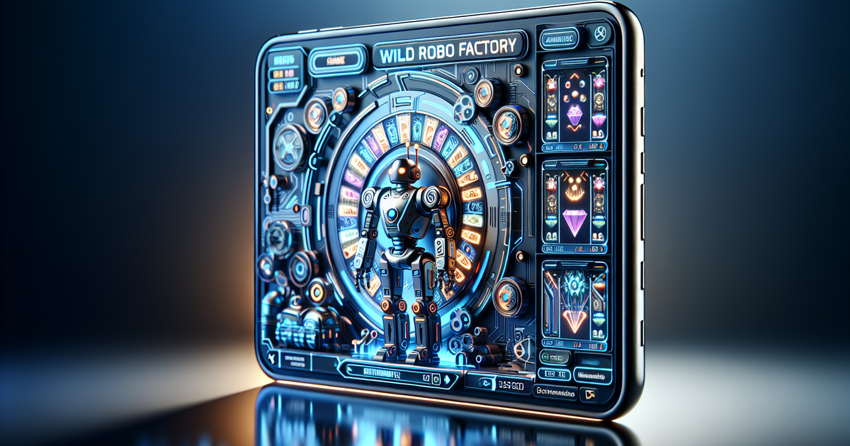 YGGDRASIL LANCIA LA SLOT WILD ROBO FACTORY